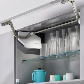 Bộ Tay Nâng 1 Cánh FREE SWING-E Màu Trắng Hafele 372.29.714