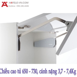 Bộ Tay Nâng Free Fold Short G4fs Nắp Trắng Hafele 493.05.896