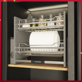 Rổ Chén Di Động Lento 800mm Cucina 504.76.007