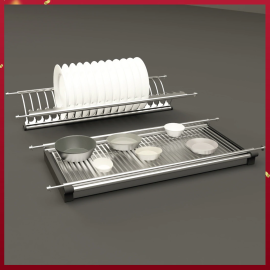 Rổ Chén Đĩa 800mm Không Khung Cucina 544.40.027
