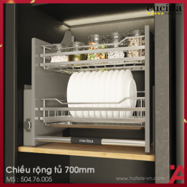 Rổ Chén Đĩa Di Động Lento 700mm Cucina 504.76.005