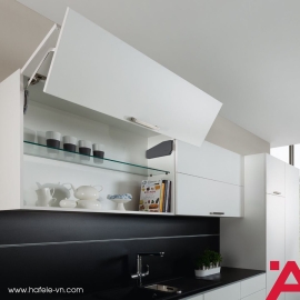 Tay Nâng Free Fold Short H5fs Nắp Xám Hafele 493.05.738