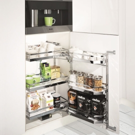 Tủ Đựng Đồ Khô 600mm Tandem Side Hafele 545.02.212