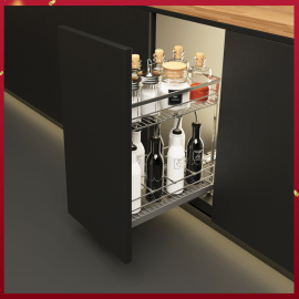 Bộ Rổ Đựng Gia Vị 400mm Cucina 549.20.235