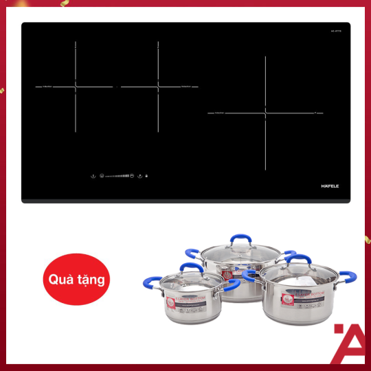 Bếp Từ 3 Vùng Nấu HC-IF77D Hafele 536.61.665