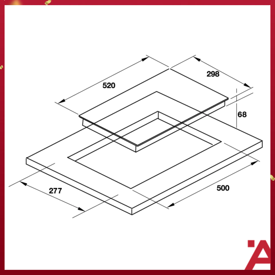 Bếp Từ Domino HC-I302D Hafele 536.01.900