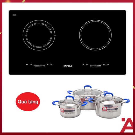 Bếp Từ Kết Hợp Điện 2 Vùng Nấu Hafele 536.61.565
