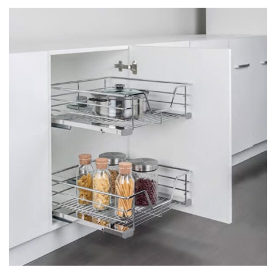 Bộ Rổ Kéo Verona Series 600mm Hafele 549.03.134