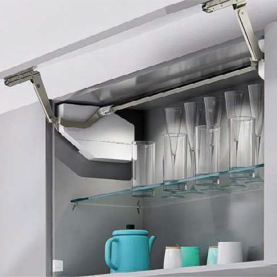Bộ Tay Nâng 1 Cánh FREE SWING-E Màu Trắng Hafele 372.29.714