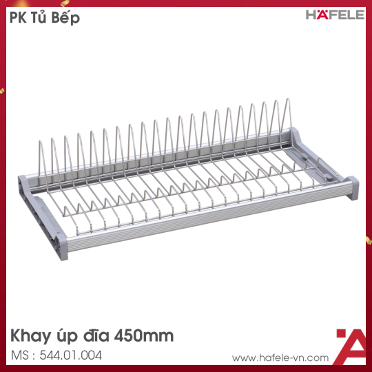 Khay Úp Đĩa 450mm Màu Inox Hafele 544.01.004
