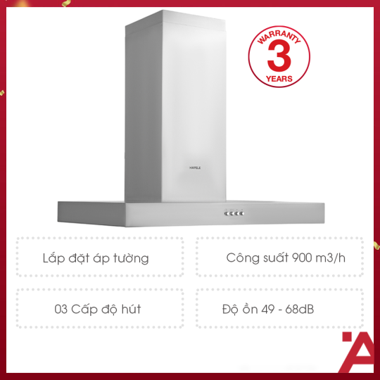 Máy Hút Mùi Áp Tường HH-WI70B Hafele 539.81.168