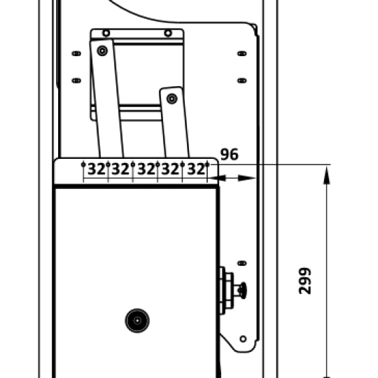 Rổ Chén Di Động Lento Cucina 600mm Hafele 504.76.214