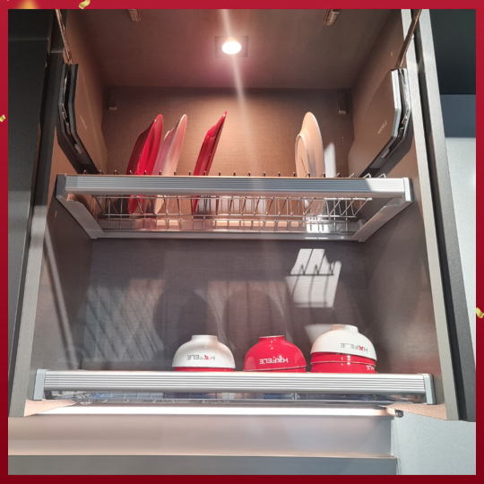 Rổ Chén Đĩa Presto Có Khung 900mm Cucina 544.40.008