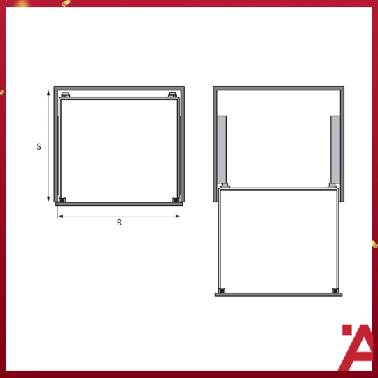 Rổ Đựng Chén Đĩa Cappella 900mm Cucina 549.08.008