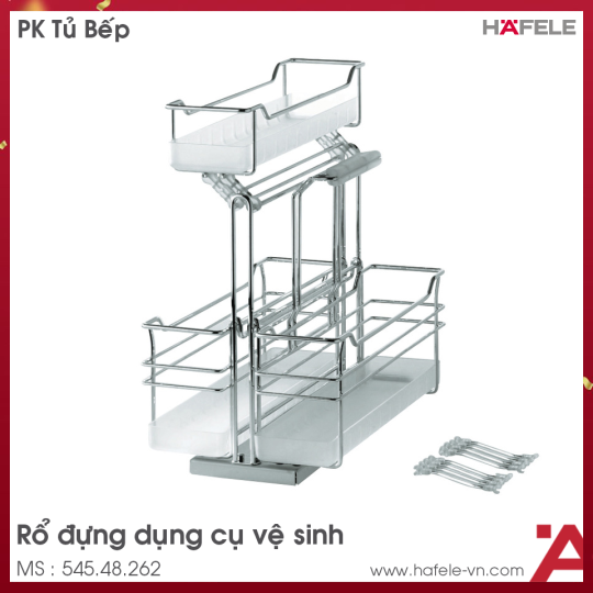 Rổ Đựng Dụng Cụ Vệ Sinh Portero 3 Hafele 545.48.262