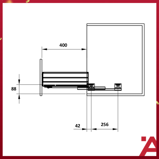Rổ Đựng Xoong Nồi 900mm Cucina 549.08.828