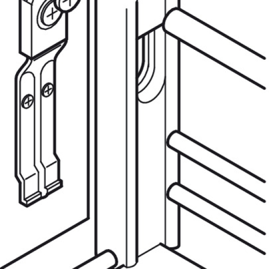 Rổ Kéo Phía Trước 600mm Hafele 540.24.507