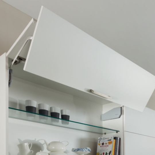 Tay Nâng Free Fold Short E3fs Nắp Xám Hafele 493.05.732