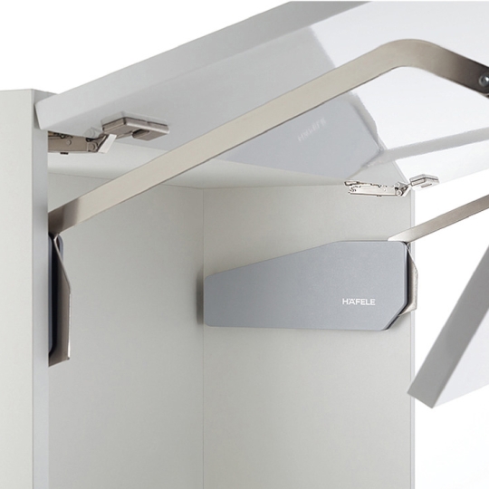 Tay Nâng Free Fold Short H5fs Nắp Xám Hafele 493.05.738