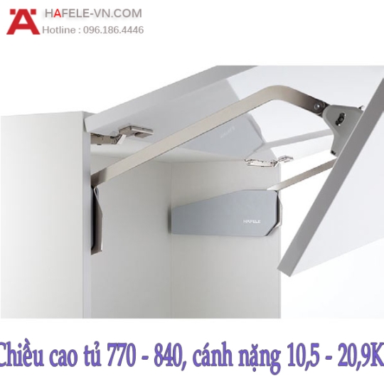 Tay Nâng Free Fold Short H6fs Nắp Xám Hafele 493.05.739